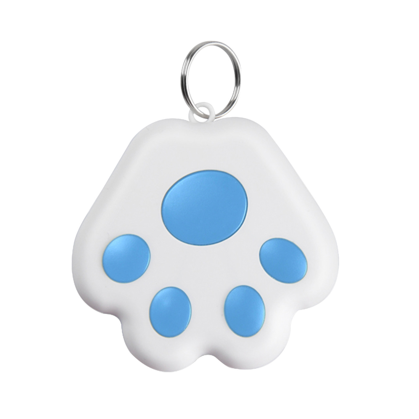 PWPSG Mini Bluetooth Anti-Lost Tracker Device - Smart Finder for Wallet, Keys, Pets \u0026 Luggage, Two-Way Alarm \u0026 GPS Location, Compatible with iOS \u0026 android Blue
